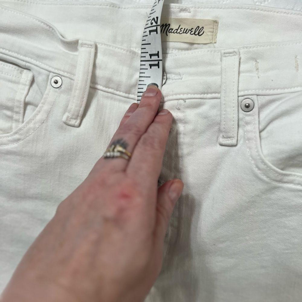 Madewell 9" High-Rise Skinny Jeans 29
Pure White ankle - Picture 10 of 12